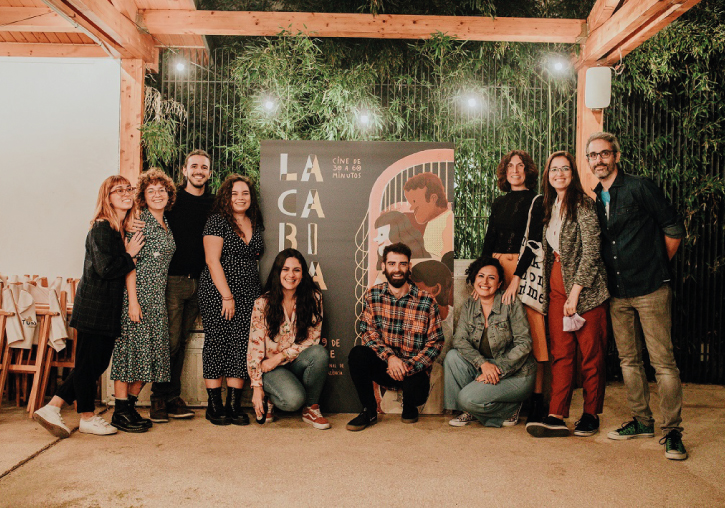 Equip del Festival Internacional La Cabina.